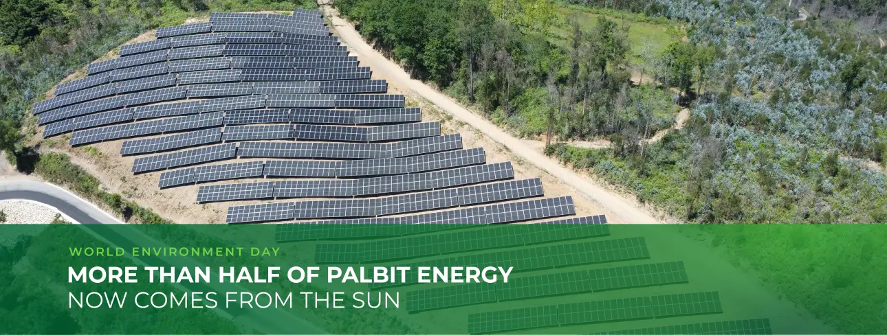 More than half of Palbit's production now comes from solar power
