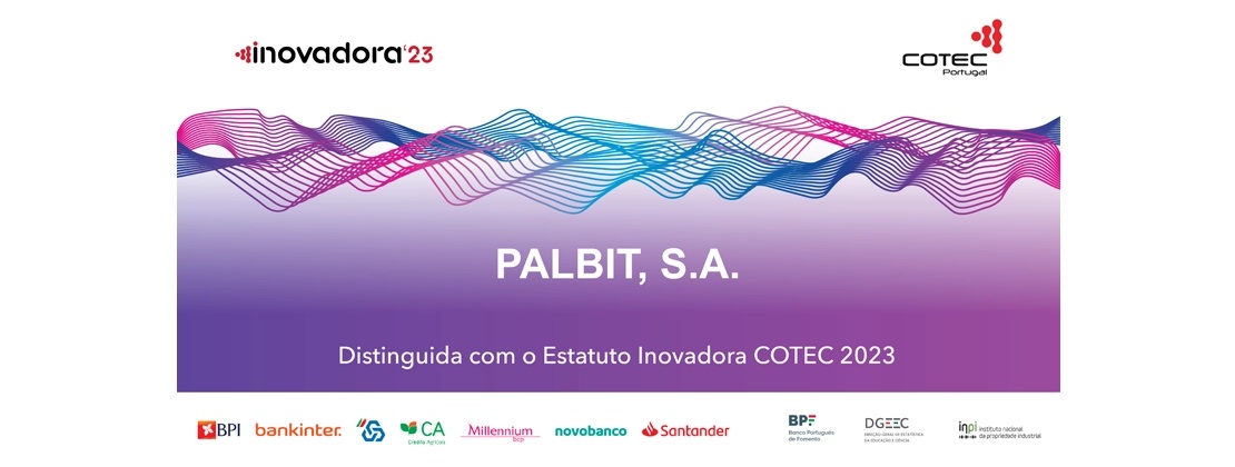 Palbit 荣获 COTEC 2023 创新法规 Palbit 荣获 COTEC 2023 创新法规