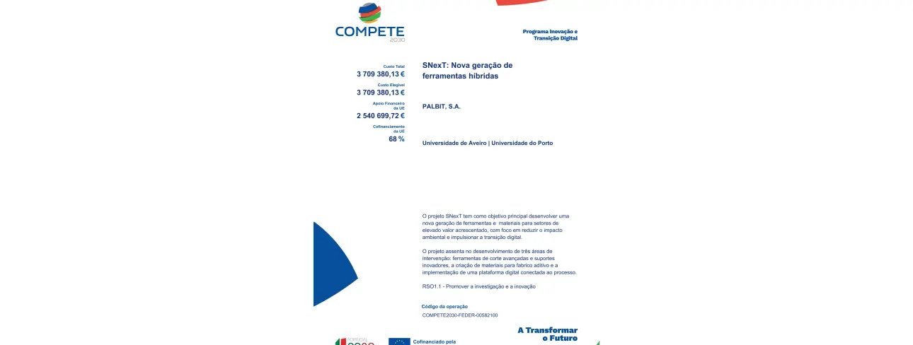 Compete 2030 - SNexT: Nueva generación de herramientas híbridas