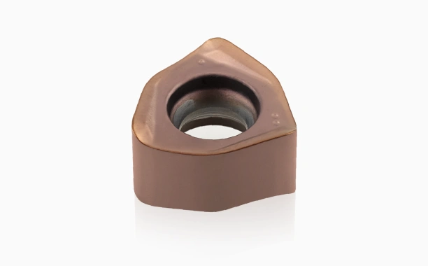 WNKU-MS high feed milling insert for stainless steel and HRSA machining