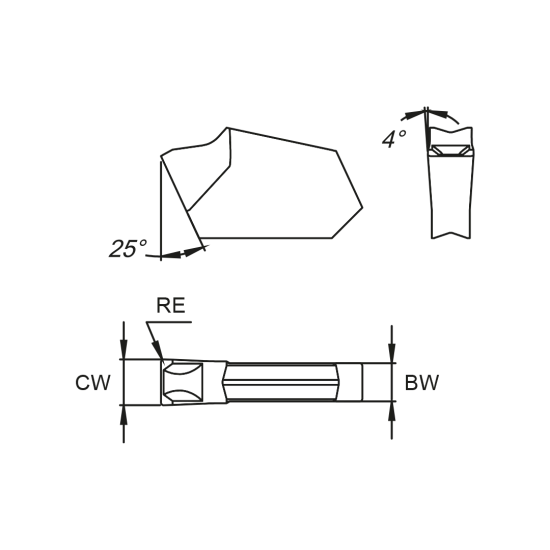 GRV INSERT GCMX-2.4N PH5115 - DRW