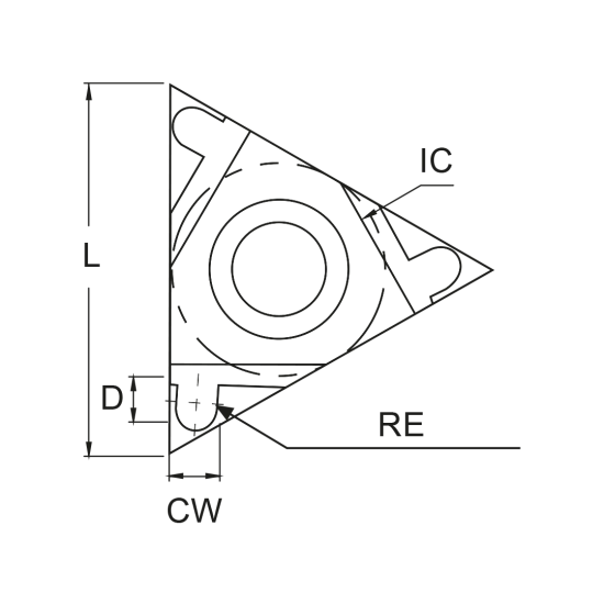 INSERT 16 IR R 1.00 PH6920 - DRW