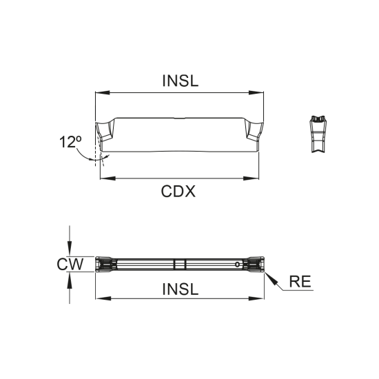 GRV INSERT MG0200A020-150L02-LG PHL910 - DRW