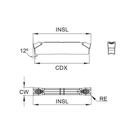 GRV INSERT MG0200A015-N02-MG PHL910 - DRW