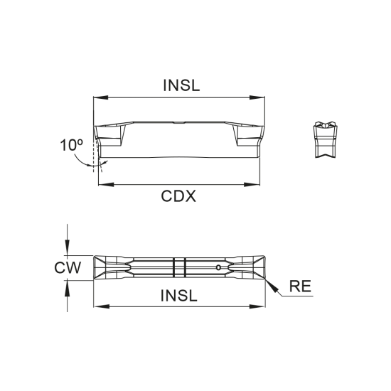 GRV INSERT MG0600E040-N02-UG PHL920 - DRW
