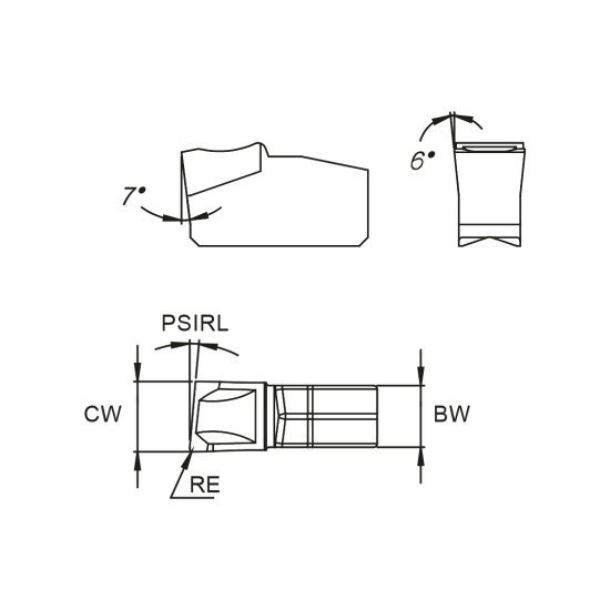 GRV INSERT SANCAR-4L 5 PH5115 - DRW
