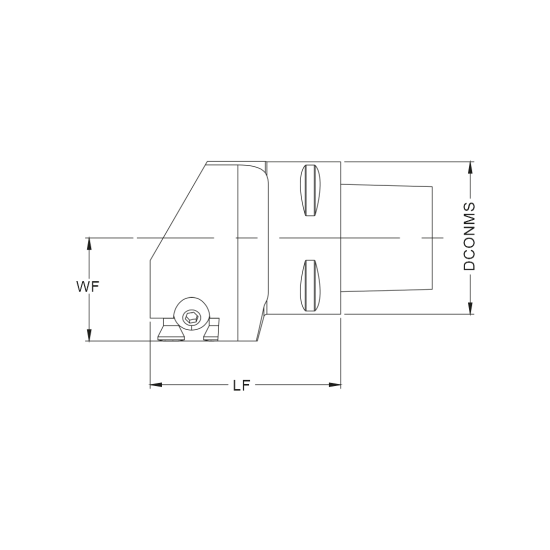 MODULAR TOOLHOLDER PSC32-MGLMC 22042 - DRW