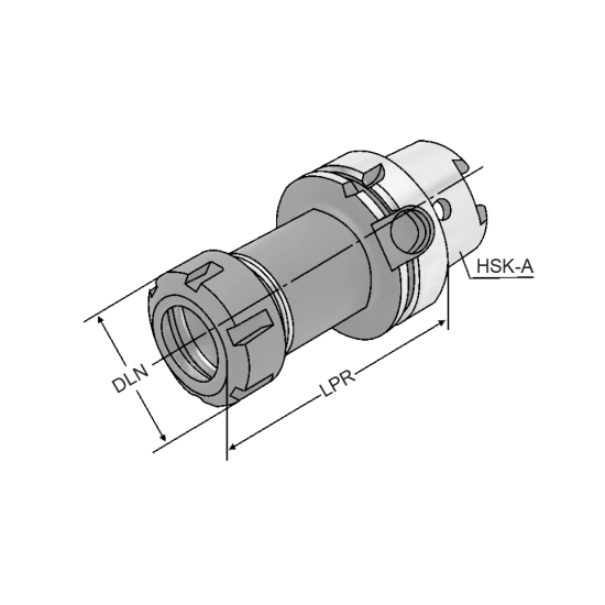 COLLET CHUCK HSKA100-ER25-100 - DRW