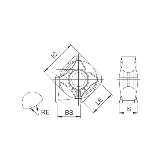 INSERT SNHX 1206 ANFN-W PH7910 - DRW
