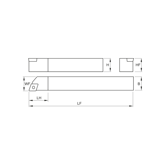 TOOLHOLDER SCAC R 1010 M06 - DRW