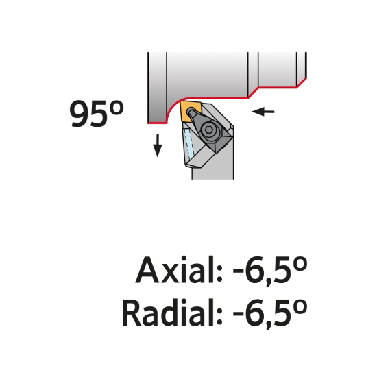 TOOLHOLDER DCLN L 3232 P12-A