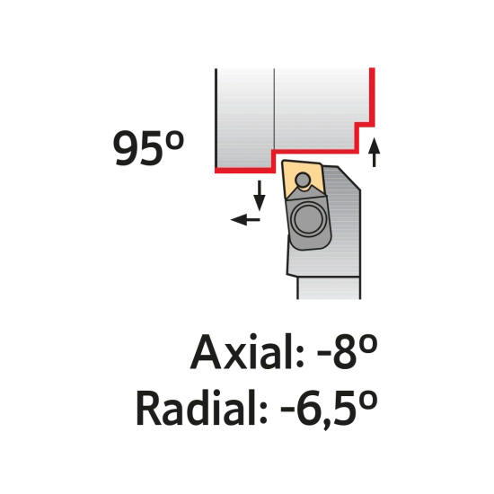 TOOLHOLDER MCLN L 2525 M19