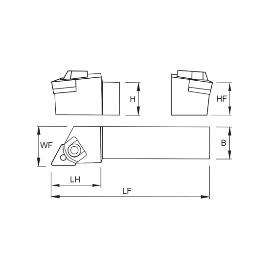TOOLHOLDER MTJN L 2020 K16-K - DRW