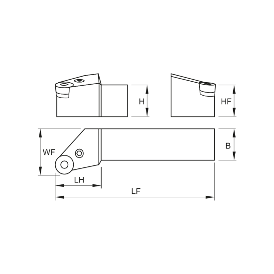 TOOLHOLDER PRSN R 2020 K09 - DRW