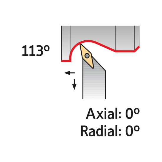 TOOLHOLDER SVXCL 2525 M13