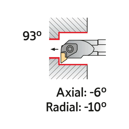 TOOLHOLDER S50W CKUN R 16