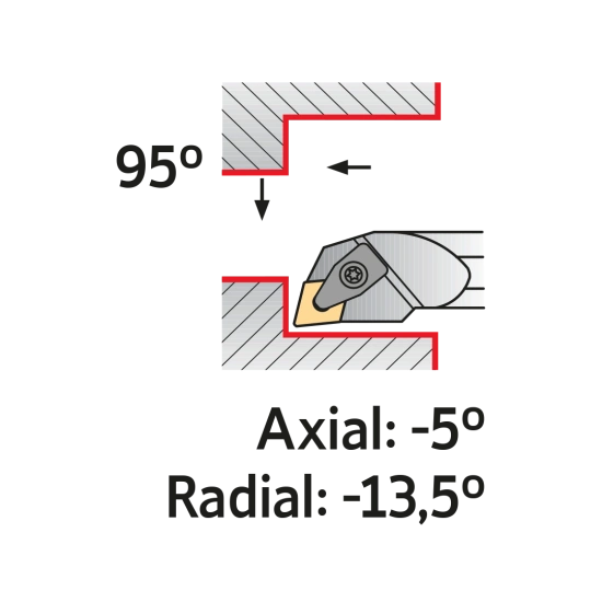TOOLHOLDER S40V DCLN L 12