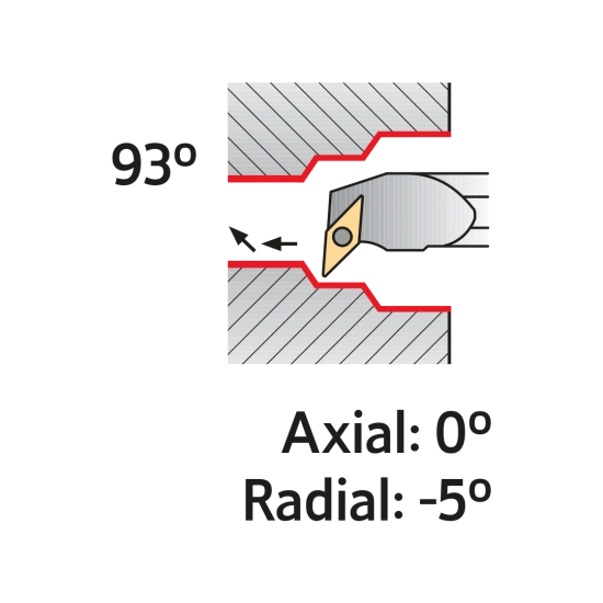 TOOLHOLDER S40V SVUB R 16