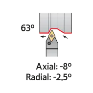 TOOLHOLDER PDNN L 5032 S15