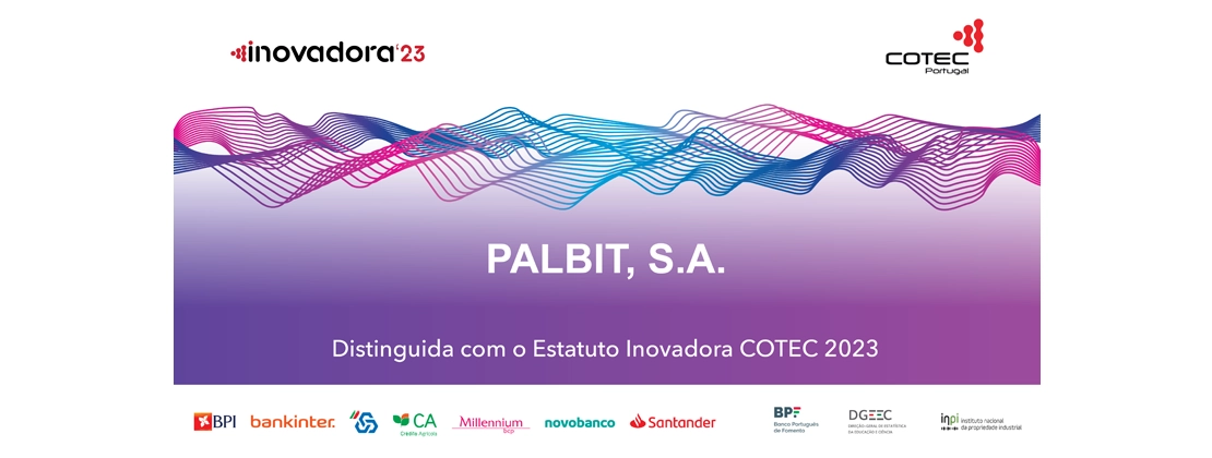 Palbit awarded the Estatuto Inovadora COTEC 2023